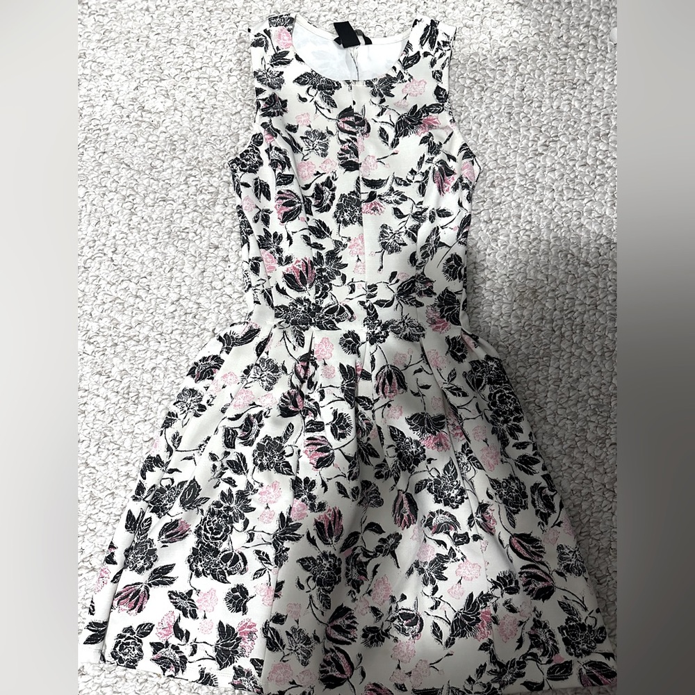 Floral print dress